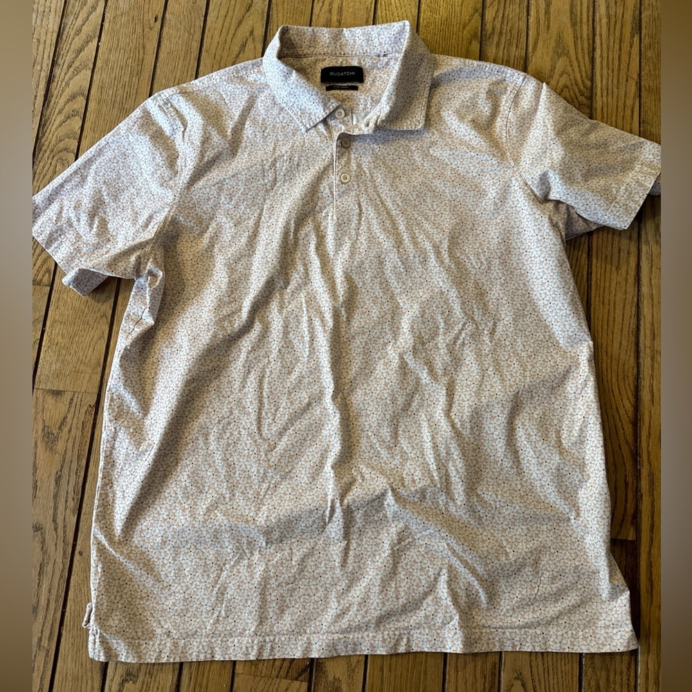 Bugatchi Polo XL Flower Design